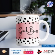 GIRL BOSS Creative COFFEE Mug/ Cup