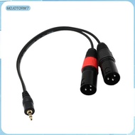 [mojotorw7] 1Ft 1/8'' 3.5mm Stereo Male Plug TRS Audio to