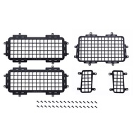 For MN D90 MN98 MN99S Steel Rear and Side Metal Stereoscopic Window Mesh Protective Net 1/12 RC Car 