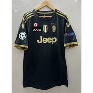 15-16 Juventus Third POGBA DYBALA MORATA Top Quality Retro Football Jersey Custom T-shirt