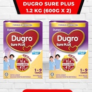EXP 2027  Dumex DUGRO Sure Plus 1.2kg (600g x 2) 1-9years