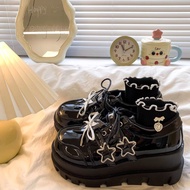 Y2k Punk Style Women Spring Heightening Platform Shoes Lolita Shoes