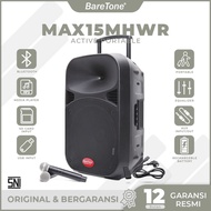 Speaker Aktif Portable Baretone MAX 15MHWR MAX 15 MHWR MAX15MHWR 15inch