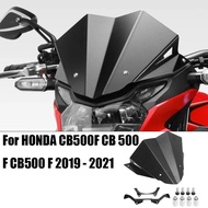 Motorcycle Accessories Aluminum Windscreen Windshield Wind Shield Deflector Fits For HONDA CB500F CB
