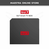 SU7 Smart TV Box Black Media Player 电视盒 4GB RAM+32GB ROM 1 Year Warranty