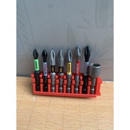 High quality popular genuine screw bit set - corrugated iron head