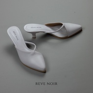 REVE NOIR Ouvert Slip on Heels