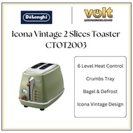 Delonghi Icona Vintage 2 Slices Toaster - CTOT2003