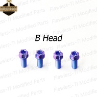 หน้าหลัง Gr5 Yamaha Nmax 155สายเบรกไทเทเนียม M6พร้อมส่ง