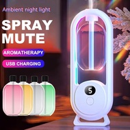 Automatic Aromatherapy spray Air Freshener Aroma Diffuser Toilet fragrance automatic air freshener humidifier essential oil fragrance diffuser room aroma Ambient Light