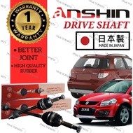 (1 YEAR WARRANTY) ANSHIN ULTRA JAPAN HEAVY DUTY DRIVE SHAFT SUZUKI SX4 GY EY RW416 1.6 LEFT OR RIGHT