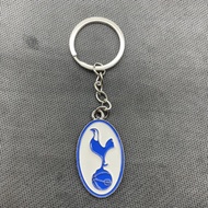 Soccer Team Badge Metal Hotspur Logo Keychain