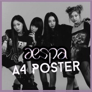 A4 POSTER KPOP GIRLBAND AESPA