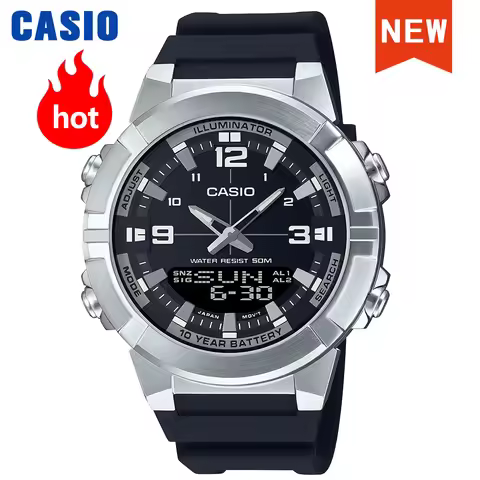 Casio watch for men top luxury set Waterproof military dual display Watch New for 2026 relogio mascu