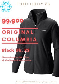Jaket Columbia Polar Fleece Jacket Hiking Winter Musim Dingin Thermal Dijamin Puas