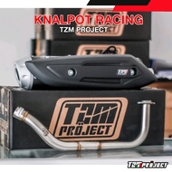 Knalpot TZM PROJECT Racing NMAX | AEROX | LEXI | VARIO 125-150 | BEAT FI ESP | Kenalpot Original TZM
