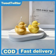 TweetTwitter 3D Little Yellow Du Candle Silicone Mold DIY Du Crystal Epoxy Resin Mould Animal Candle