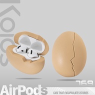 [Koios] Egg Earphone Protective Case Airpods 4 Pro2 Pro Shape Three-Dimensional Gift Giving