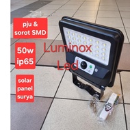Best selling pju solar panel 50w 50 watt street light solar all in one 50watt smd SALE