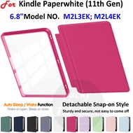 For Kindle Paperwhite 11th Generation 6.8" 2021 Signature Edition SE M2L3EK M2L4EK Acrylic Case Deta