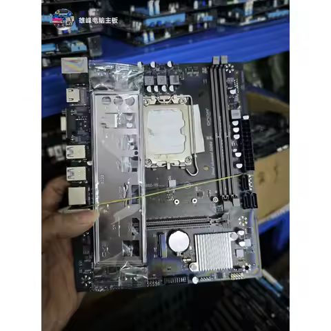 Used mATX Motherboard for ONDA B660-VH LGA1700 B660 DDR4 PCIe4.0 M.2 HDMI VGA
