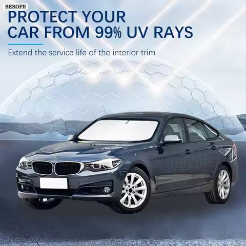 For BMW 3 Series GT F34 3GT Summer Car Accessories Car Windshield Sun Shade Covers for Front Window 