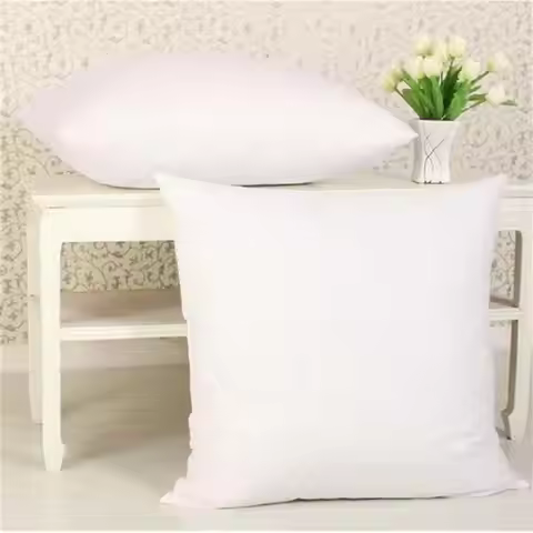 1Pcs 40*40 45*45 35*55 Standard Pillow Cushion Core Pillow Seat White Decor Throw Soft Filling Home