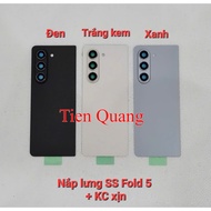 Genuine Samsung Fold 5 back cover (with orange glass)