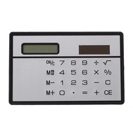 wsustore--Solar Power Credit Card Sized Pocket Calculator