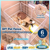 POODEE Cat Fence Dog Playpen Pet Fence Pet Playpen Dog Kennel Cats Rabbit Animals Pen Fence Dog Cage