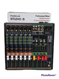 Extra Cashback Mixer Audio Phaselab Studio6 Studio 6 6Ch Soundcard