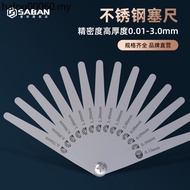High Precision Stainless Steel Feet Gauge Set Feet Gauge Measurement Thickness Gauge Gap Gauge Feet 