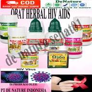 De Nature Herbal AIDS HIV Pengganti ARV Penyembuh dan pencegah Virus HIV Penangkal Virus HIV Aman Da