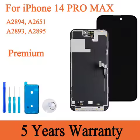 High Quality LCD For iPhone 14 Pro Max Display 100% Tested Touch Screen Display Digitizer Assembly A
