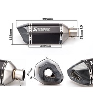 【Spot】Motorcycle Exhaust Muffler Akrapovic Exhaust Muffler Pipe