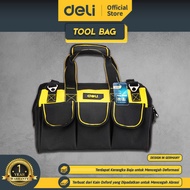 Deli Tool Bag / Tas Simpan Perkakas Multifungsi Bahan Kuat EDL43011X