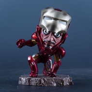Marvel Movie Merchandise GK Kneeling Fund Iron Man Figure Model Anime Ornaments Gift 4.18.f