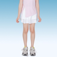 DD12-2023 New Girls Sports Skirt Ice Silk Breathable Dance Training Sunscreen Short Skirt Children's Yoga Tennis Culottes