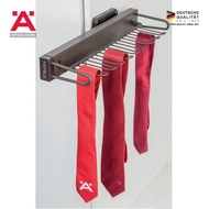 Hafele [Build In] Tie and Belt Rack For Wardrobe  Side Mounted With Soft & Self-Closing  Left & Righ