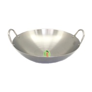 Kamilia Stainless Steel 40 cm Komodo Frying Pan Wok/