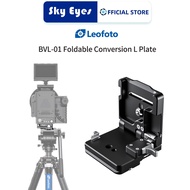 Leofoto BVL-01 Foldable L-Plate, Convertible Camera Plate, 1/4" Camera Screw, Arca Compatible