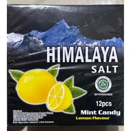 HIMALAYA SALT LEMON /ginger lemon CANDY SACHET=12 PCS