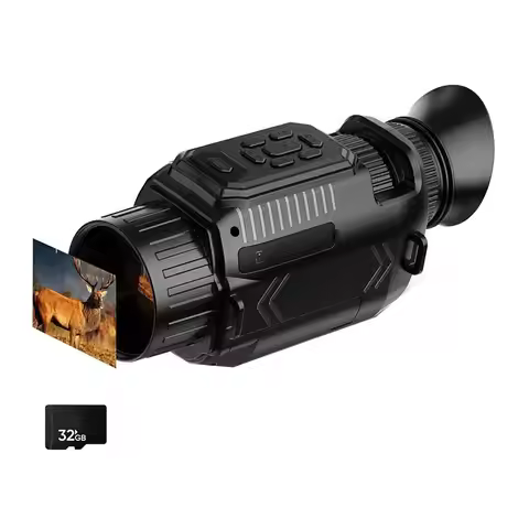 NALFI-Night Vision Monocular 4K WIFI, 68MP Infrared Macro Lens, 28X Digital Zoom With Built-In 32G M