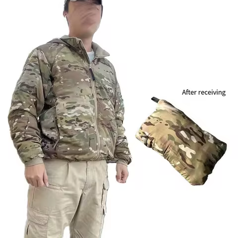 MC Winter Outdoor Cotton Jacket Ultra Light And Warm Strategic High-performance Training Jacket