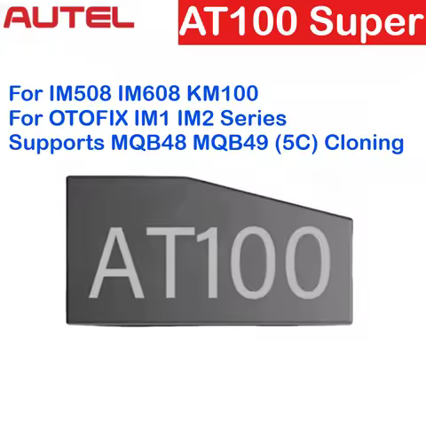 Autel AT100 Chip Universal Transponder Chip Work with IM508 IM608 KM100 OTOFIX IM1 IM2 Series Suppor