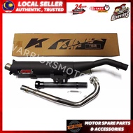 [KING DRAG] YAMAHA Y15ZR V1-V2 STANDARD RACING EXHAUST EKZOS (32MM STANDARD CUTTING)