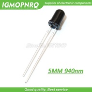 100pcs LED 5mm 940nm IR Receiving Diode Round Tube Light IGMOPNRQ