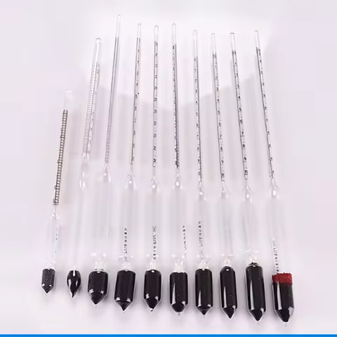 1PCS Liquid density meter high-precision hydrometer petroleum diesel bomedometer concentration meter