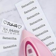 Personalized Iron-On Name Clothing Labels