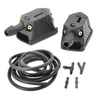 X13D Windscreen Wiper Washer Nozzles Jet 8/9mm Onto 4 Way Mounted Arm Nozzles Jet